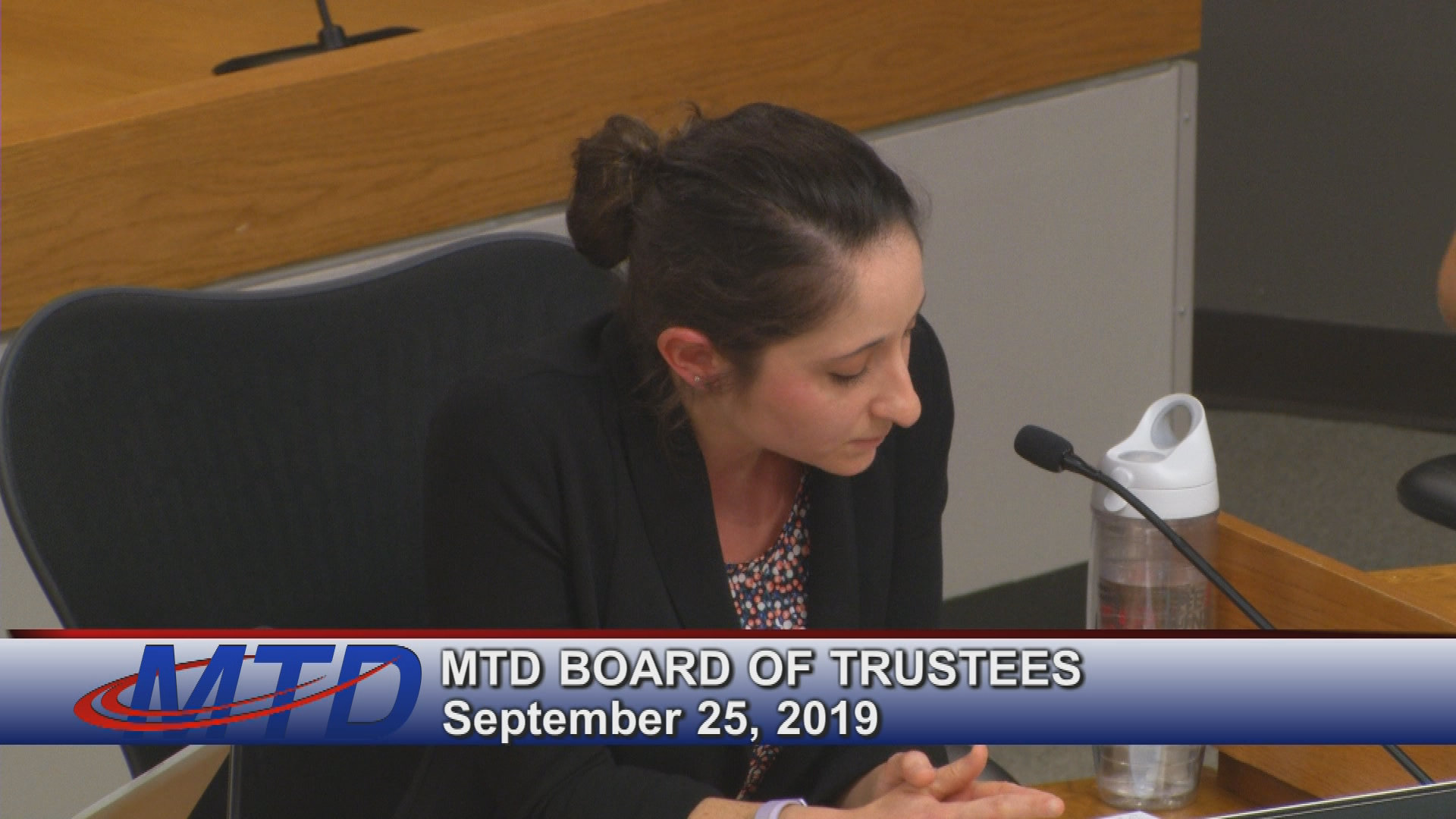 MTD Board of Trustees - 9/25/19