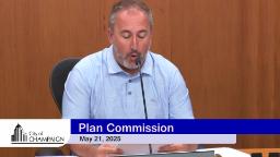 Plan Commissioner at Dias. 
