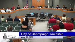 Wide shot of Council Dias and Audience